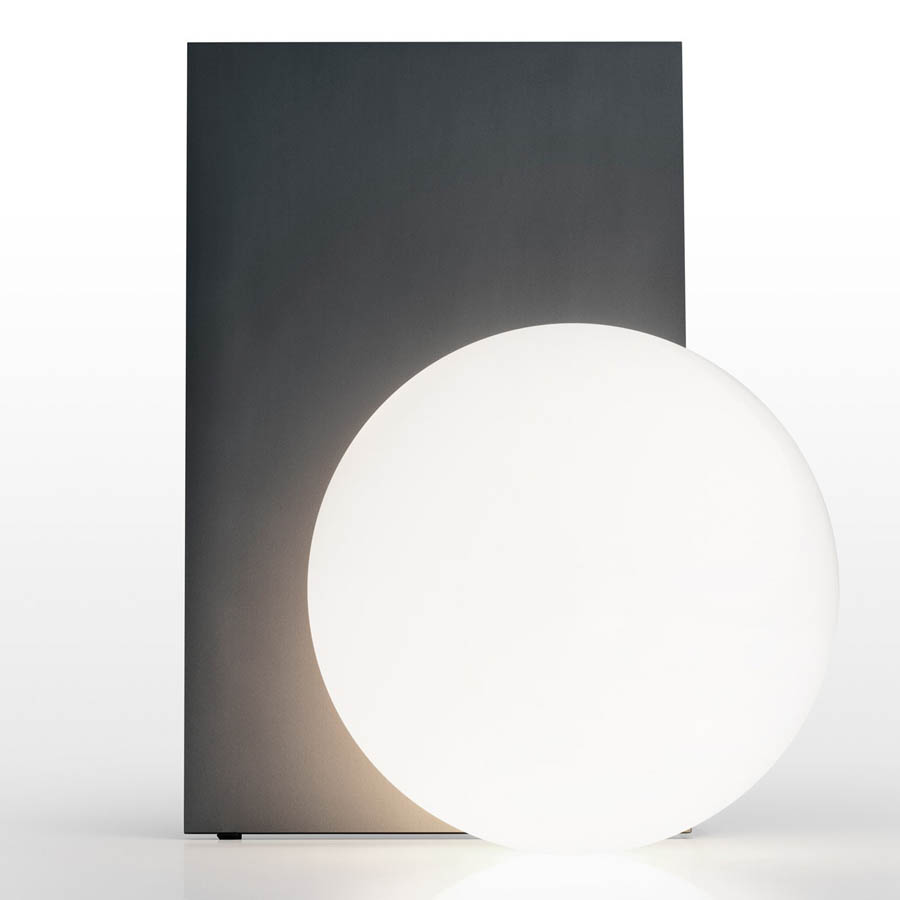 Flos Modern Extra T 8 7 Aluminum W Glass Ball Table Lamp Stardust Flos Modern Extra T 8 7 Aluminum W Glass Ball Table Lamp