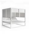 Daybed Elevada Modern Reclining Double Outdoor Daybed by Gandia Blasco