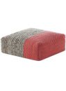 Gandia Blasco Mangas Space Ottoman Square Plait Coral