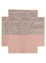 Gandia Blasco Mangas Space Rhombus Square Pink Rug