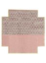 Gandia Blasco Mangas Space Rhombus Square Pink Rug