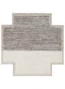 Gandia Blasco Mangas Space Plait Square Ivory Rug