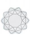 Glas Italia Brillante Fiore Italian Glass Mirror