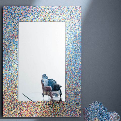 Glas Italia Specchi di Proust Wall Mirror by Alessandro Mendini