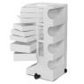 Joe Colombo 8-Drawer Boby Tall Storage Tower Cart w/Wheels