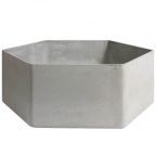 HEXAGON Large Mid Century Modern Architectural Planter