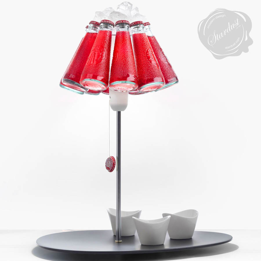 Ingo Maurer Campari Bar Table Lamp Stardust