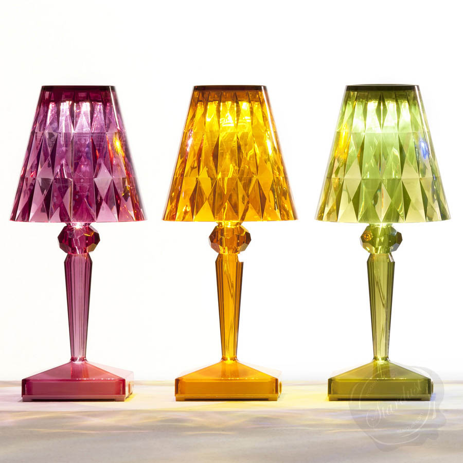 Kartell Portable Led Rechargeable Battery Table Lamp