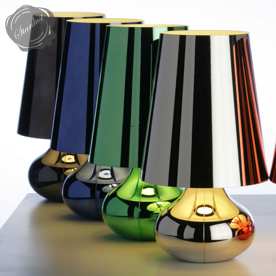 kartell cindy table lamp platinum