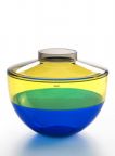 Shibuya Vase in Grey Yellow Blue - Kartell Shibuya Vase