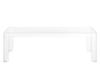 Kartell Invisible Side Table by Tokujin Yoshioka - Invisible Tables