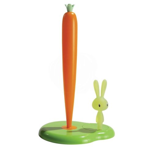 Alessi Bunny with Carrot Paper Towel Holder for Kitchen