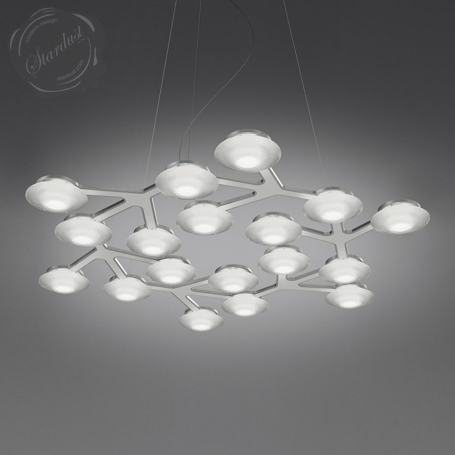 Led Net Circle Suspension By Artemide Lighting Stardust