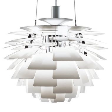 Louis Poulsen [White] PH Artichoke Pendant Lamp by Poul Henningsen