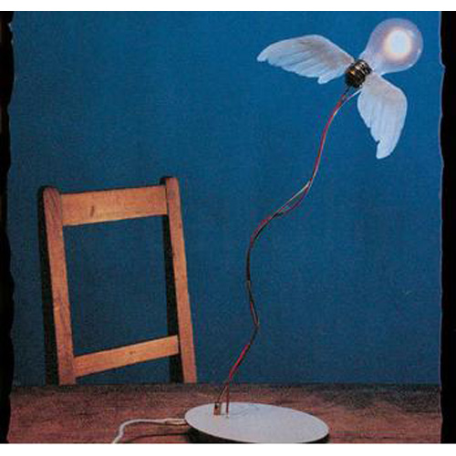 Lucellino® 11.8-inch Feather Winged-Bulb Table Lamp by Ingo Lucellino® 11.8-inch Feather Winged-Bulb Table Lamp by Ingo