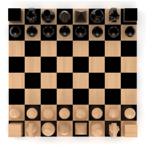 Man Ray Chess Board