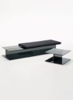 Glas Italia I-Beam Glass Bench by Jean-Marie Massaud