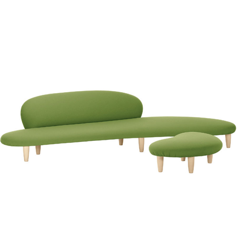 Noguchi Modern Sculpture Freeform Living Room Design Sofa By Vitra Vitra Freeform Sofa By Isamu Noguchi