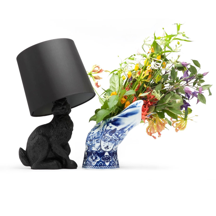 Moooi Original Rabbit Lamp Black Sample Stardust Moooi Original Rabbit Lamp
