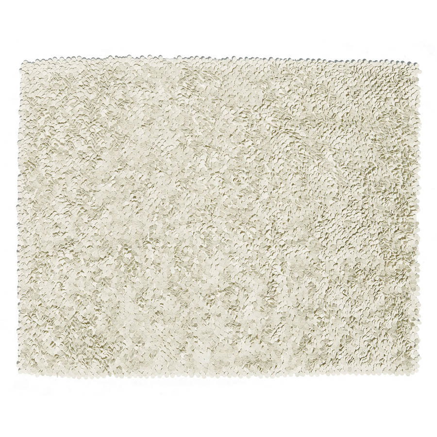 Nanimarquina Roses Rug High Pile Felt Area In Ivory Stardust Nanimarquina Roses Rug High Pile Felt Area In Ivory