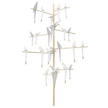 TREE - Perch Light Tree Chandelier w/25 Birds, Moooi
