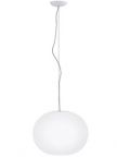Flos Glass Glo Ball Pendant Light by Jasper Morrison
