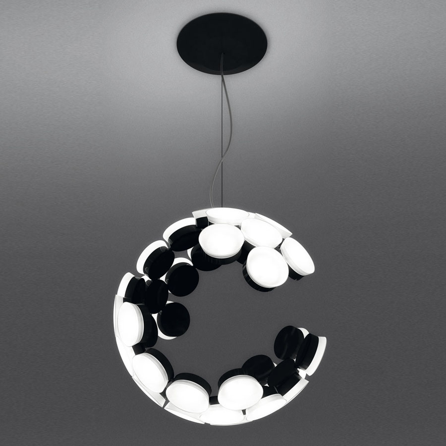 Artemide Scopas Led Suspension Lamp By Neil Poulton Stardust - Artemide artemide scopas led suspension lamp by neil poulton stardust - artemide