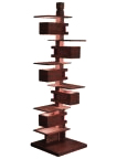 Frank Lloyd Wright: Taliesin 3 Table Lamp Cherry Wine