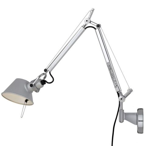 Artemide Tolomeo Micro LED Wall Lamp with Arms