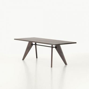 Vitra S.A.M. Bois Table by Jean Prouve