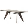 Vitra S.A.M. Bois Table by Jean Prouve