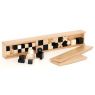 Naef Bauhaus Wooden Chess Set Pieces: 32-Piece