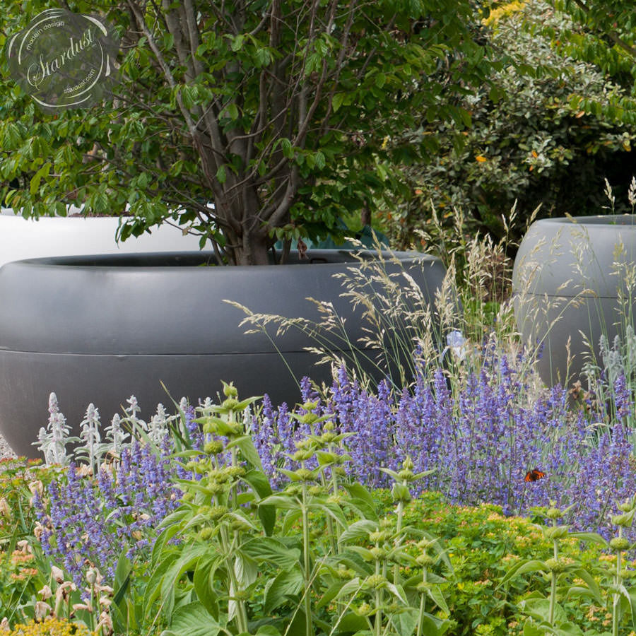 L Commercial Planter Extra Large Round Box Stardust L Commercial Planter Extra Large Round