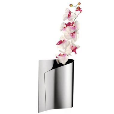 Dekoration Blumentopfe Vasen Contemporary 25 Cm Lily Vase Black