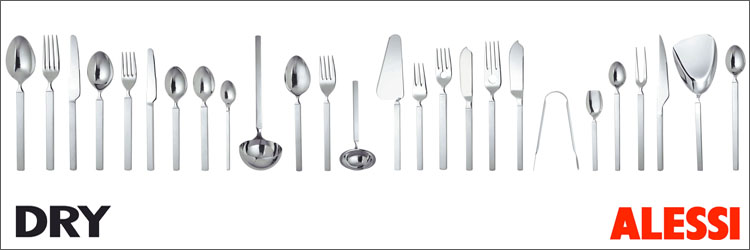 alessi dry flatware and silverware