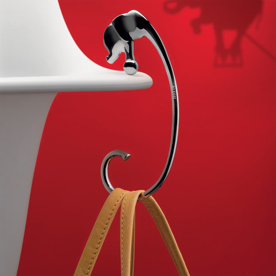 Alessi Jumbo Purse Hook Hanger For Table Stardust Alessi Jumbo Purse Hook Hanger For Table