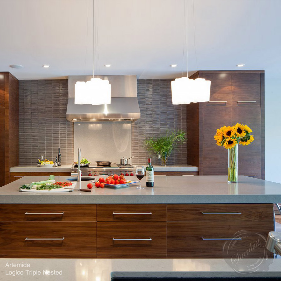 Logico Mini Triple Nested Suspension Artemide Artemide Logico