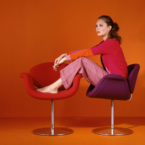 extreem Giraffe innovatie Artifort Little Tulip Arm Chair by Pierre Paulin | Stardust