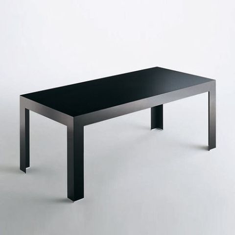 Glas Italia Atlantis Modern Glass Dining Table by Lorenzo Arosio