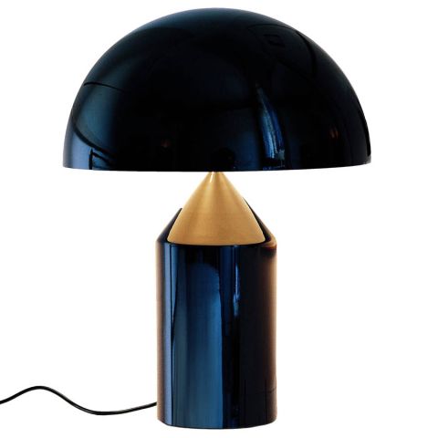 Atollo Metal Table Lamp by Vico Magistretti for Oluce