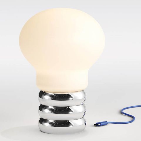 B.Bulb Modern Bulb-Shape Table Lamp by Ingo Maurer
