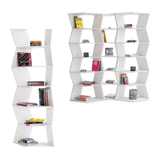 Zig Zag Modern Bookcase Storage Shelving By Aziz Sariyer Zig Zag Modern Bookcase ... - Zig Zag Modern Bookcase Storage Shelving By Aziz Sariyer