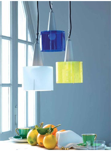FontanaArte Caffe Glass Pendant Lamp