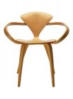 Norman Cherner Armchair in Natural Beech