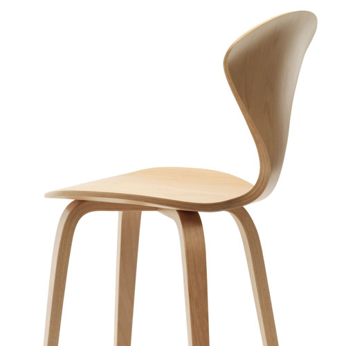 Norman Cherner Counter Bar Stool Wooden Base In Natural Beech Norman Cherner Counter Bar Stool ... - Norman Cherner Counter Bar Stool Wooden Base In Natural Beech