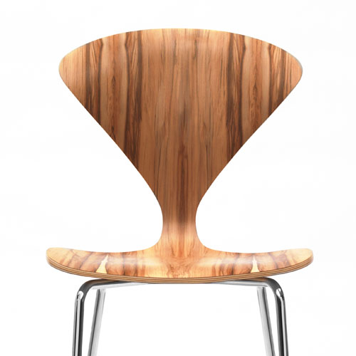 Norman Cherner Counter Bar Stool Chrome Base In Red Gum Stardust Norman Cherner Counter Bar Stool ... - Norman Cherner Counter Bar Stool Chrome Base In Red Gum Stardust