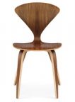 Norman Cherner Side Chair in Natural Walnut