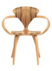 Norman Cherner Armchair in Red Gum