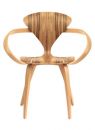 Norman Cherner Armchair in Red Gum