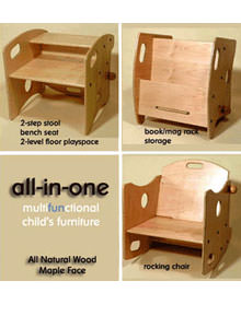 Candu Kid Apos S Furniture All In One Chair Desk And Storage